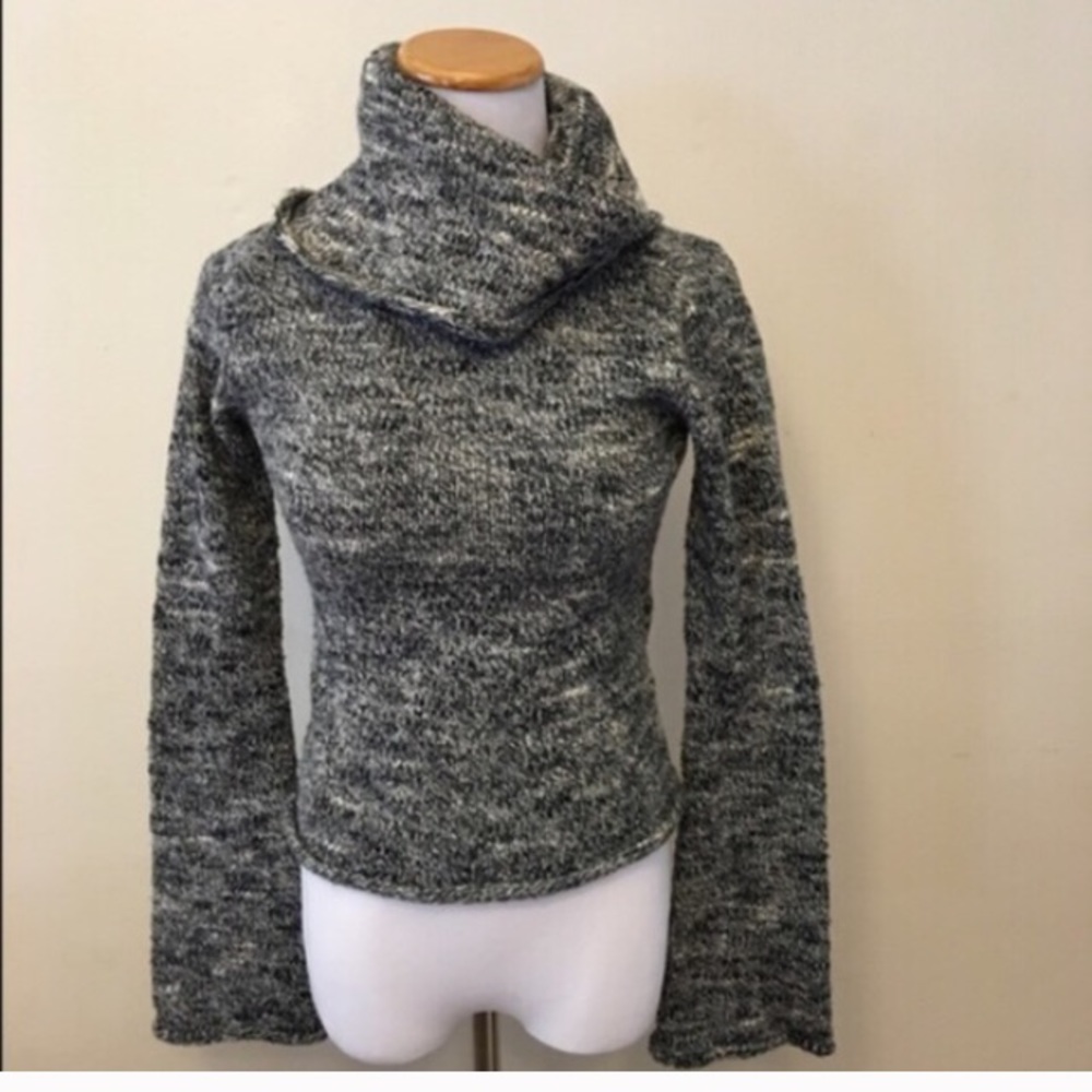 Halogen bell sleeve sweater
